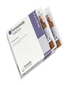 FUROSEMIDE 250 MG/25 ML